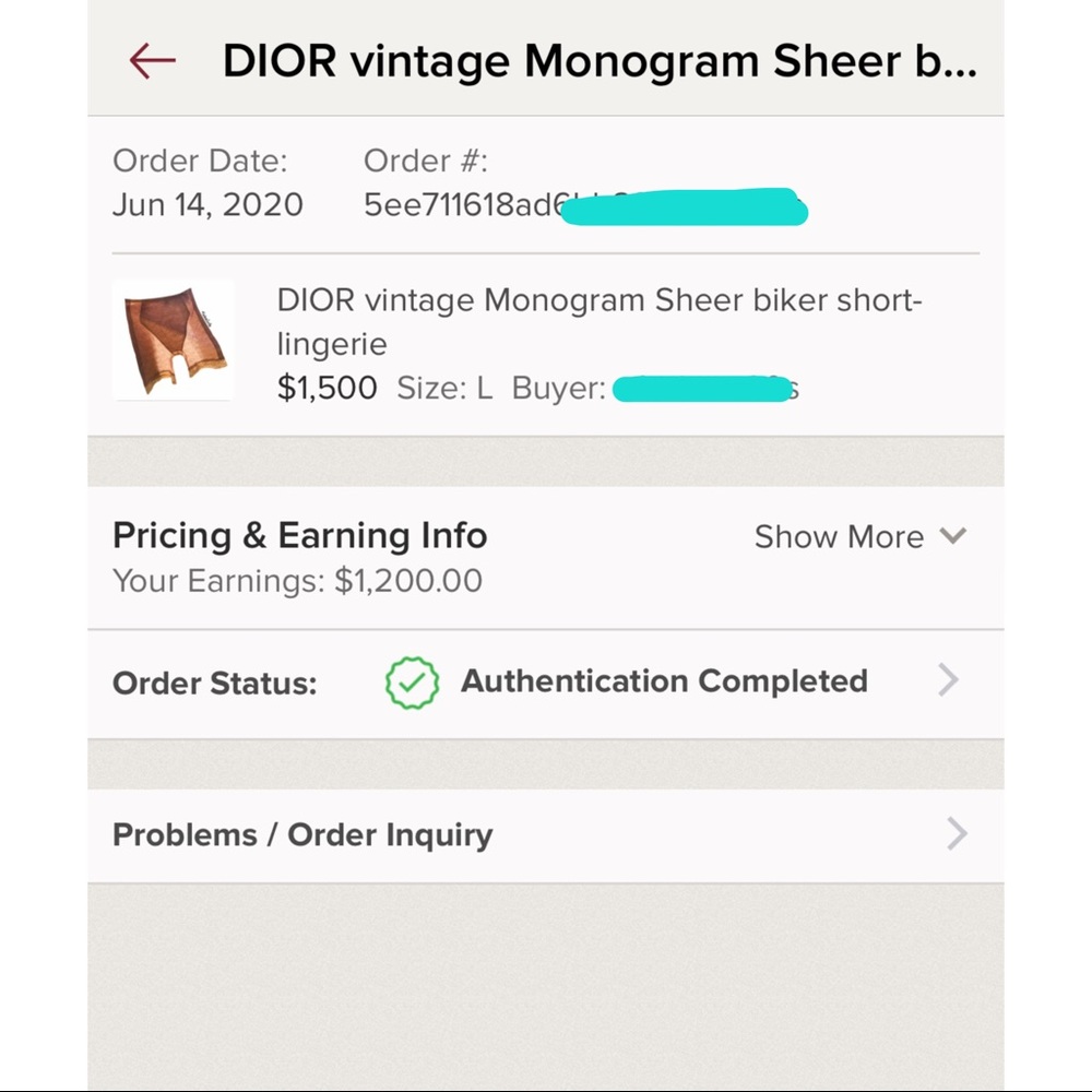 Certified Authentic as always! Dior sheer monogram - Picture 2 of 6